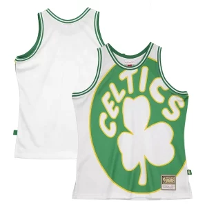 Moderno Boston Celtics Hardwood Classics Blown Out Fashion Jersey White