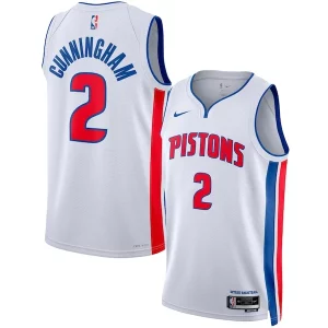 Cool Moderno Eccezionale Cade Cunningham Detroit Pistons Nike Unisex Swingman Jersey Association Edition White/Blue