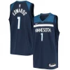Lussuoso Ottimo Anthony Edwards Minnesota Timberwolves Nike Youth 2020/21 Swingman Jersey Icon Edition Navy