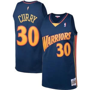 Elegante Cool Attraente Stephen Curry Golden State Warriors 2009/10 Big & Tall Hardwood Classics Swingman Jersey Navy
