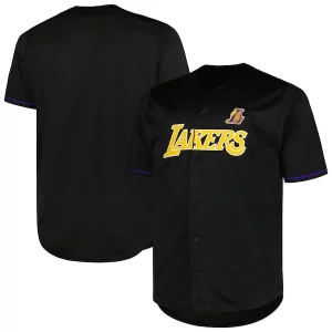 Fantastico Ottimo Classico Los Angeles Lakers Profile Big & Tall Pop Jersey Black