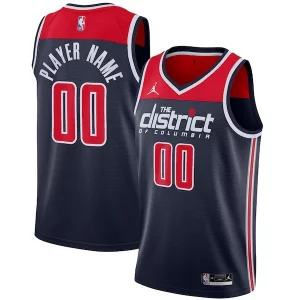 Carino Cool Washington Wizards Jordan Brand Swingman Custom Jersey Statement Edition Navy