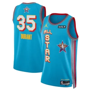 Fantastico Kevin Durant Jordan Brand Unisex 2025 NBA All Star Game Swingman Player Jersey Light Blue