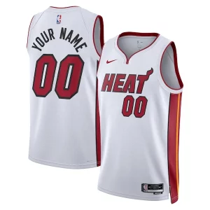 Duraturo Miami Heat Nike Unisex Swingman Custom Jersey White Association Edition