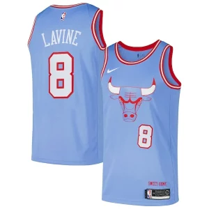 Comodo Zach LaVine Chicago Bulls Nike Swingman Player Jersey City Edition Blue