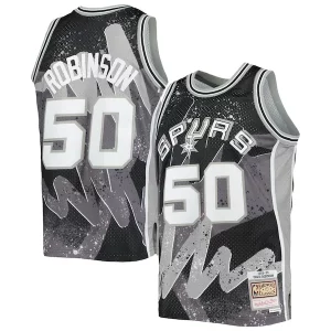 Incantevole Elegante David Robinson San Antonio Spurs Hardwood Classics 1998/99 Hyper Hoops Swingman Jersey Black