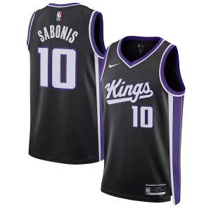 Sofisticato Elegante Classico Domantas Sabonis Sacramento Kings Nike Unisex Swingman Jersey Icon Edition Black