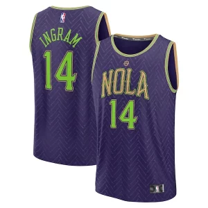 Ottimo Sofisticato Resistente Brandon Ingram New Orleans Pelicans 2024/25 Fast Break Player Jersey City Edition Purple