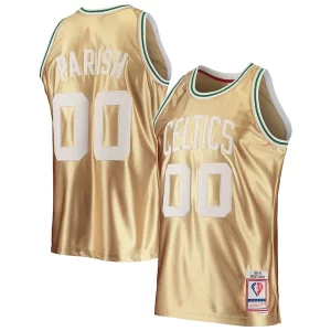 Duraturo Robert Parish Boston Celtics 75th Anniversary 1985/86 Hardwood Classics Swingman Jersey Gold