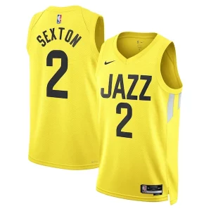 Eccezionale Pratico Cool Collin Sexton Utah Jazz Nike Unisex Swingman Jersey Icon Edition Gold