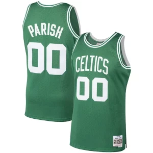 Bellissimo Eccezionale Robert Parish Boston Celtics 1985/86 Hardwood Classics Swingman Jersey Kelly Green