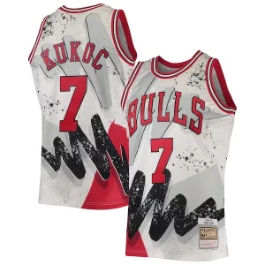 Prestigioso Comodo Gorgeous Toni Kukoc Chicago Bulls Hardwood Classics 1995/96 Hyper Hoops Swingman Jersey White