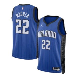 Stupendo Attraente Magnifico Franz Wagner Orlando Magic Jordan Brand Unisex Swingman Jersey Statement Edition Blue
