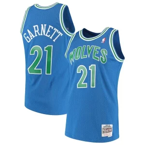 Raffinato Pratico Meraviglioso Kevin Garnett Minnesota Timberwolves 1995/96 Hardwood Classics Swingman Jersey Blue