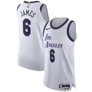 Duraturo LeBron James Los Angeles Lakers Nike 2022/23 Authentic Jersey City Edition White