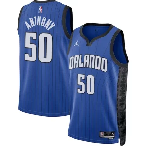 Attraente Classico Cole Anthony Orlando Magic Jordan Brand Unisex Swingman Jersey Statement Edition Blue