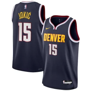 Eccezionale Nikola Jokic Denver Nuggets Nike Youth Swingman Jersey Icon Edition Navy