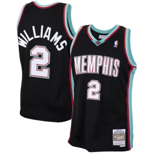 Delizioso Jason Williams Memphis Grizzlies 2001/02 Hardwood Classics Swingman Jersey Black