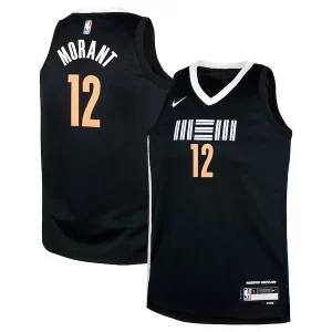 Ottimo Duraturo Ja Morant Memphis Grizzlies Nike Youth Swingman Replica Jersey City Edition Black
