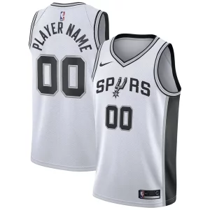 Delizioso Bellissimo San Antonio Spurs Nike 2020/21 Swingman Custom Jersey Association Edition White