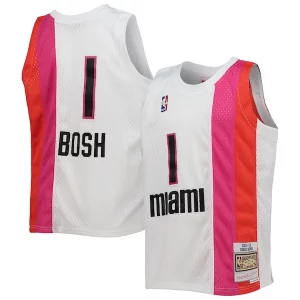 Versatile Sofisticato Meraviglioso Chris Bosh Miami Heat Youth 2011/12 Hardwood Classics Swingman Jersey White