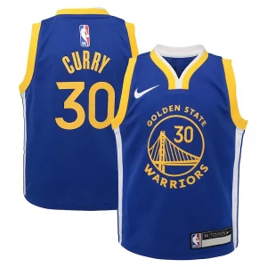 Gorgeous Incantevole Stephen Curry Golden State Warriors Nike Preschool Dri FIT Swingman Player Jersey Icon Edition Royal