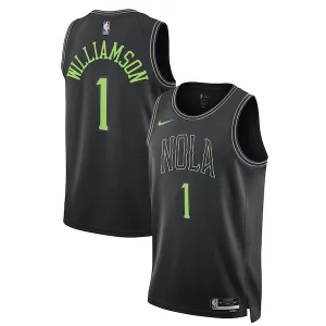 Fascinante Zion Williamson New Orleans Pelicans Nike Unisex 2023/24 Swingman Jersey Black City Edition