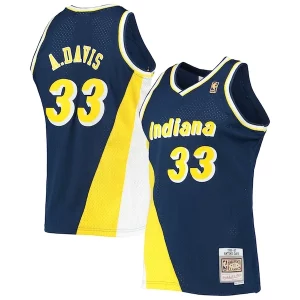 Bellissimo Antonio Davis Indiana Pacers 1996/97 Hardwood Classics Swingman Jersey Navy