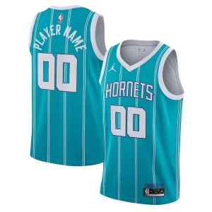 Ottimo Comodo Bellissimo Charlotte Hornets Jordan Brand 2020/21 Swingman Custom Jersey Icon Edition Teal