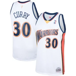 Magnifico Stephen Curry Golden State Warriors Hardwood Classics Swingman Jersey White