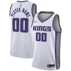 Fascinante Gorgeous Sacramento Kings Nike Swingman Custom Jersey White Association Edition
