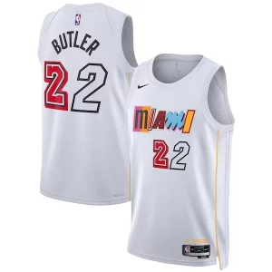Duraturo Versatile Jimmy Butler Miami Heat Nike Unisex 2022/23 Swingman Jersey City Edition White