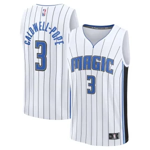 Pratico Robusto Lussuoso Kentavious Caldwell Pope Orlando Magic Fast Break Replica Player Jersey Association Edition White