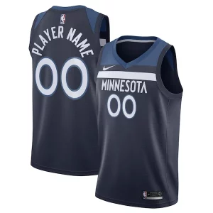 Stupendo Raffinato Resistente Minnesota Timberwolves Nike Swingman Custom Jersey Navy Icon Edition
