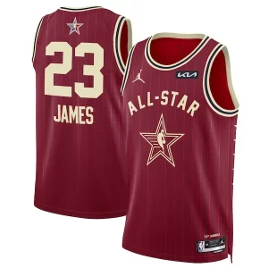 Bellissimo Robusto LeBron James Jordan Brand Unisex 2024 NBA All Star Game Swingman Jersey Crimson