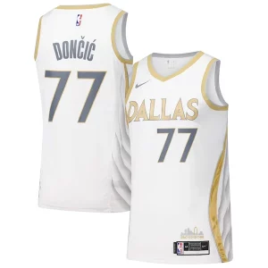 Trendy Stupendo Dallas Mavericks Nike Swingman Player Jersey City Edition White