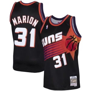 Trendy Comodo Shawn Marion Phoenix Suns 1999/00 Hardwood Classics Swingman Jersey Black