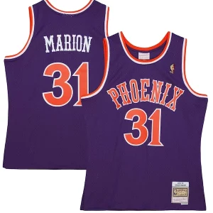 Incantevole Shawn Marion Phoenix Suns 2001/02 Hardwood Classics Swingman Jersey Purple