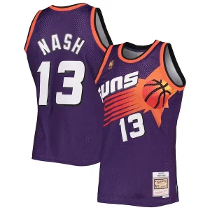 Magnifico Fantastico Steve Nash Phoenix Suns 1996/97 Hardwood Classics Swingman Jersey Purple