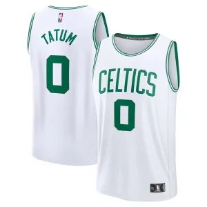 Eccezionale Meraviglioso Jayson Tatum Boston Celtics Fast Break Replica Player Jersey Association Edition White