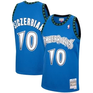 Meraviglioso Splendido Elegante Wally Szczerbiak Minnesota Timberwolves 2001/02 Hardwood Classics Swingman Jersey Blue