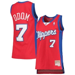 Sofisticato Lamar Odom LA Clippers Women's 2000/01 Hardwood Classics Swingman Jersey Red