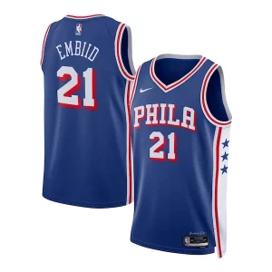 Attraente Joel Embiid Philadelphia 76ers Nike Youth Swingman Jersey Icon Edition Royal