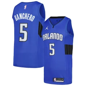 Incantevole Lussuoso Comodo Paolo Banchero Orlando Magic Jordan Brand Swingman Player Jersey Statement Edition Royal