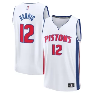 Incantevole Tobias Harris Detroit Pistons Fast Break Replica Player Jersey Association Edition White