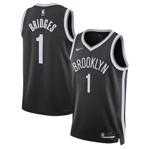 Stupendo Mikal Bridges Brooklyn Nets Nike Unisex Swingman Jersey Icon Edition Black