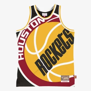 Attraente Comodo Sofisticato Houston Rockets Hardwood Classics Blown Out Fashion Jersey Black