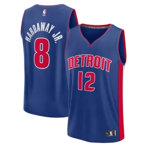 Stupendo Lussuoso Gorgeous Tim Hardaway Jr. Detroit Pistons Fast Break Replica Player Jersey Icon Edition Blue