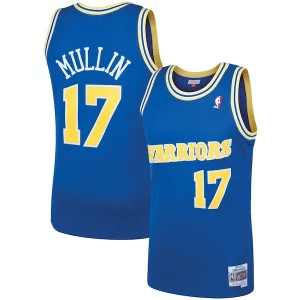 Comodo Chris Mullin Golden State Warriors 1993/94 Hardwood Classics Swingman Jersey Royal