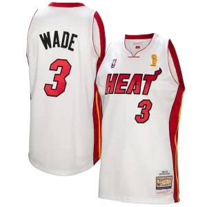 Duraturo Dwyane Wade Miami Heat 2005 06 Authentic Player Jersey White